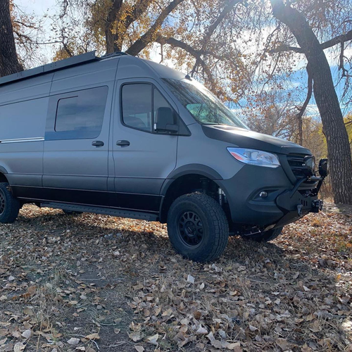 Sivuikkuna, oikea, tumma, hyttysverkollisella liukuluukulla, Crafter / Sprinter, 2006-> (L2/L3/L4)