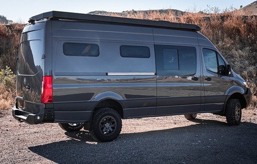 Sivuikkuna, oikea, tumma, hyttysverkollisella liukuluukulla, Crafter / Sprinter, 2006-> (L2/L3/L4)