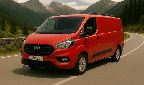 Takaoven ikkuna, oikea, vihreä, Ford Transit Custom 23->